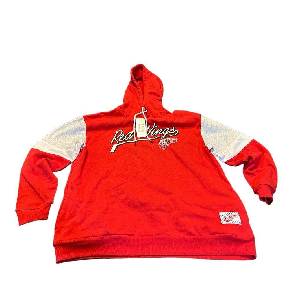 NHL Detroit Red Wings Women's Fleece‎ Hooded Sweatshirt - medium